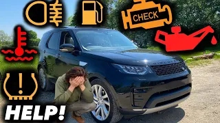 EVERY PROBLEM I'VE HAD WITH MY Land Rover DISCOVERY 5 HSE LUXURY (There is a lot!)