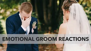 BEST Groom Reactions! You'll CRY Watching These Emotional Grooms See Their Brides