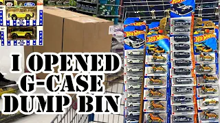 I OPENED THE G CASE DUMP BIN 2024 HOT WHEELS. M2 SQUARE BODY SYNDICATE 2023 N CASE M2 CHASE PEG HUNT