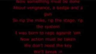 Rage Against The Machine- Know Your Enemy[w/lyrics]