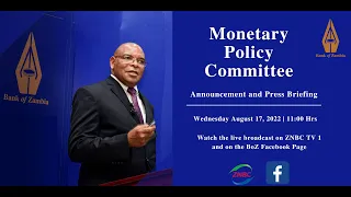 Monetary Policy Announcement and Press Briefing