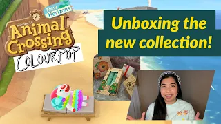 ANIMAL CROSSING x COLOURPOP Collection 💖  | Unboxing with a novice lol