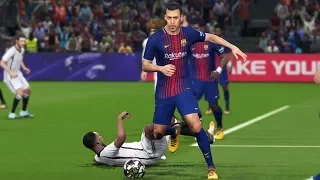 PES 2018 - FC Barcelona vs Manchester United - Gameplay (PS4 HD) [1080p60FPS]