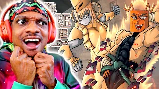 NON YBA PLAYER REACTS TO Roblox Your Bizarre Adventure In A Nutshell By Tank Fish [YBA]