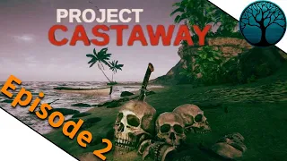 Project Castaway Gameplay - TOP SECRET Tool Cheat, And How To Build A Survival House. E2