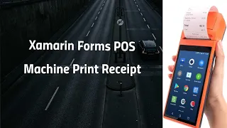 Xamarin Forms Print Receipt POS System Integration