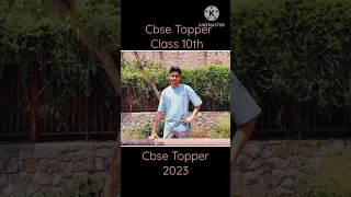 Cbse. Class 10th Topper 2023 l Arihant Kapkoti l #shortsvideo #youtubeshorts #shorts #cbse @crazyxyz