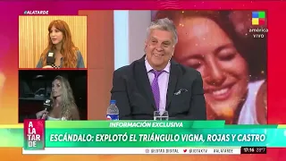 SABRINA ROJAS apuntó contra FLOR VIGNA