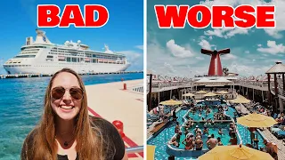 I sailed on the OLDEST Carnival and Royal Caribbean ships: the reality