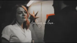 falling in love.