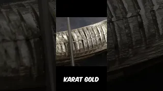 The $30,000 Real Life Gold Karambit..