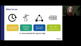 Decision Making-under Deep Uncertainty Seminar #5 (Marjolijn Haasnoot and Andrew Warren)