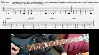 Megadeth Peace Sells rhythm guitar lesson