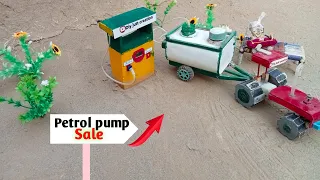 diy tractor mini petrol pump science project | Mini Rustic | @KeepVilla | diy tractor fuel pump