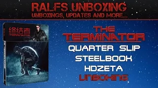 The Terminator - HDzeta Quarter Slip Steelbook - UNBOXING