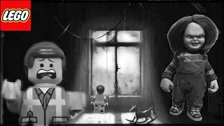 Chucky Haunted House with Lego Movie Emmet Stop Motion Childs Play | LEGO | Stop Motion