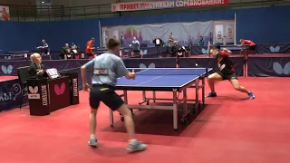 ЕФРОЙКИН - ЦВЕТКОВ ЧЕМПИОНАТ МОСКВЫ 2021 #tabletennis #настольныйтеннис