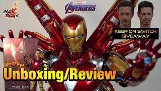 Hot Toys Iron Man Mark LXXXV 85 Marvel Avengers End Game MMS528D30 Tony Stark Unboxing/Review ホットトイズ