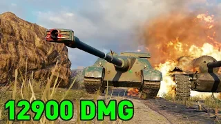 World Of Tanks | AMX 50 Foch B - 12900 Damage -  Kills