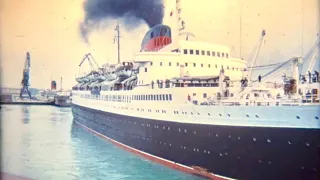 À bord du paquebot FLANDRE et ANTILLES de la CGT.@Perrin-M-croisieresetpaquebots