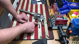 Part 1, Installing a Wolff Spring Kit and Hogue grip on my Ruger Super Redhawk.