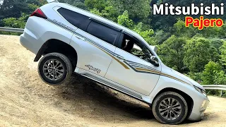 Mitsubishi Pajero off-road review, the descent is too dangerous! #Pajero#Offroad#Mitsubishi#Isuzu