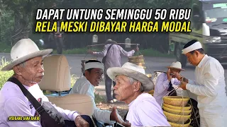 KAKEK BERUSIA 90 TAHUN TEMPUH PERJALANAN PULUHAN KM | JUAL BOBOKO DEMI CUCU SEMATA WAYANG