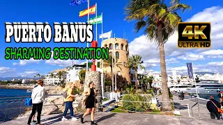 PUERTO BANUS Spain Charming Destination February 2024| Costa Del Sol, Malaga [4k]