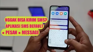 Cara merubah aplikasi sms default, Hp nggak bisa buat SMS?