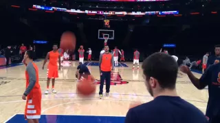 The Syracuse Orange At Madison Square Garden