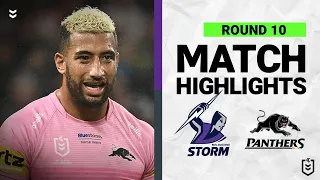 Melbourne Storm v Penrith Panthers | Match Highlights | Round 10, 2022 | NRL