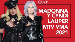 🔴 SORPRENDENTE aparición de Madonna y Cyndi Lauper en los VMAs de MTV | Celebs and Trends