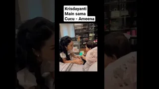 Krisdayanti Main sama Cucu - Ameena #atta #attaaurel #attahalilintar #aurel #krisdayanti #ameena