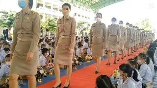 พิธีไหว้ครู  โรงเรียนเทศบาล 2 สามัคคีวัฒนา 2565