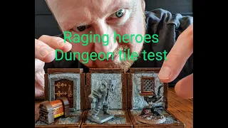 Raging Heroes 3D printed dungeon tiles test and review