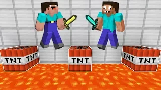 НУБ И ПРО ПРОХОДЯТ ПАРКУР ИЗ ЛАВЫ МАЙНКРАФТ ! НУБИК ПРОТИВ ТРОЛЛИНГ ЛОВУШКА MINECRAFT Мультик