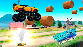 МОНСТР ТРАКИ ЧУМОВЫЕ ГОНКИ в стиле ХОТ ВИЛС MONSTER TRUCK 4 прохождение игры