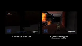 Syphon Filter - Destroyed Subway C4/Cover section comparisons