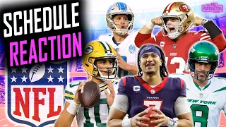 NFL Schedule Release: ALL EYES on Texans & Lions, Packers perfect set up, Jets-49ers Week 1 | PFS