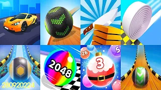 Going Balls VS Sky Rolling Balls Action Balls Blob Runner 3D Race Master Slice it All #3