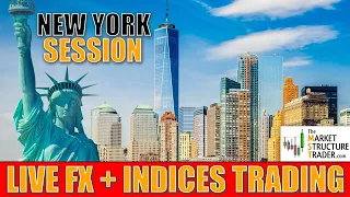 Trading Forex & Indices - New York Live Session, 20th September 2023