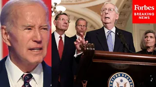 BREAKING NEWS: Senate GOP Leaders Issue Blunt Warning To Biden About Border, Government Funding