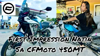 First Impressions Sa Bagong CFMoto 450MT