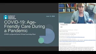 IHI Virtual Learning Hour Special Series: COVID-19: Age-Friendly Care During a Pandemic