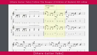 [Share Guitar Tabs] Follow The Reaper (Children of Bodom) HD 1080p