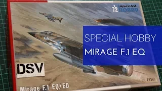 Special Hobby 1/72 Mirage F.1 EQ/ED (SH72386) Review