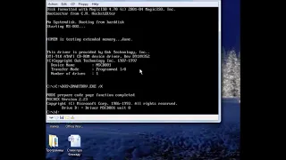 Установка CD-ROM драйвера на MS-DOS 6.22 (2014) | Классика #18