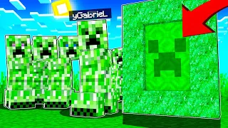 NOVA DIMENSÃO onde tudo é CREEPER do MINECRAFT