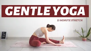 15 min Gentle Yoga Stretch | Full Body Tension Release | No Props