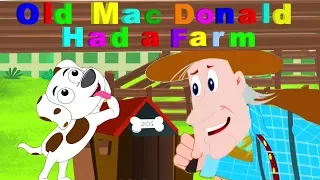 Старый Макдональд имел ферму | Дети фермы песни | Nursery Rhyme | Old Macdonald Song | Baby Rhyme